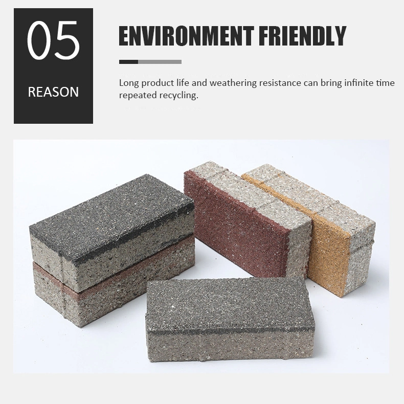 Water Retention Water-Permeable Bricks 30X15